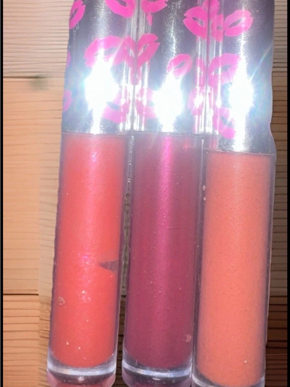 Set of 3 Pink Lip Glosses new but not sealed #312